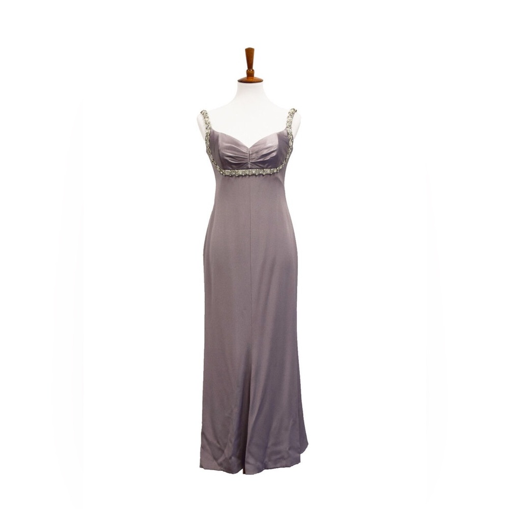Niteline Lavender Beaded Maxi Dress